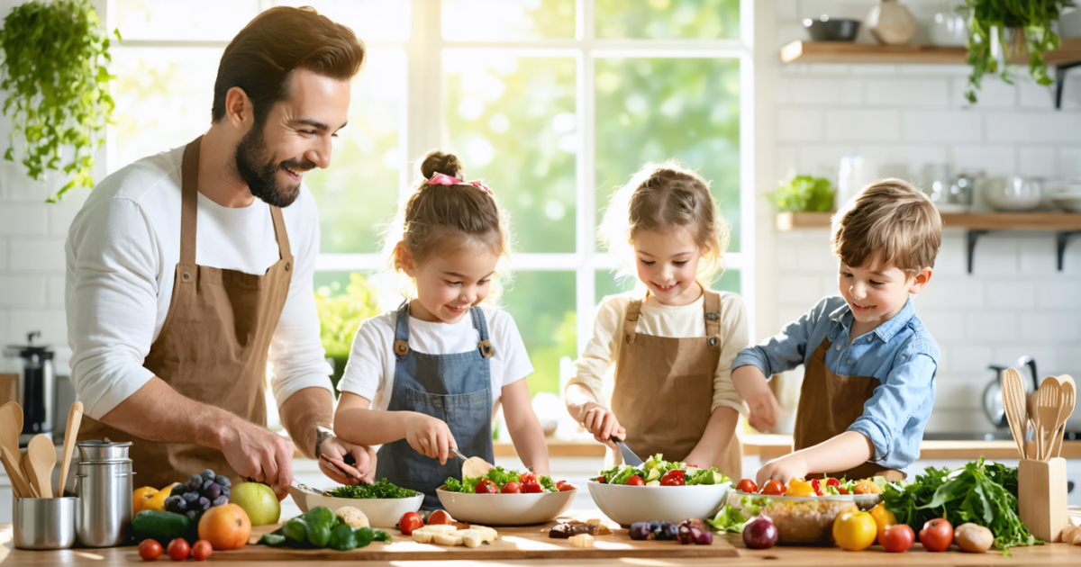 découvrez des recettes simples et gourmandes pour cuisiner en famille et partager des moments délicieux avec vos enfants.