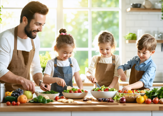 découvrez des recettes simples et gourmandes pour cuisiner en famille et partager des moments délicieux avec vos enfants.