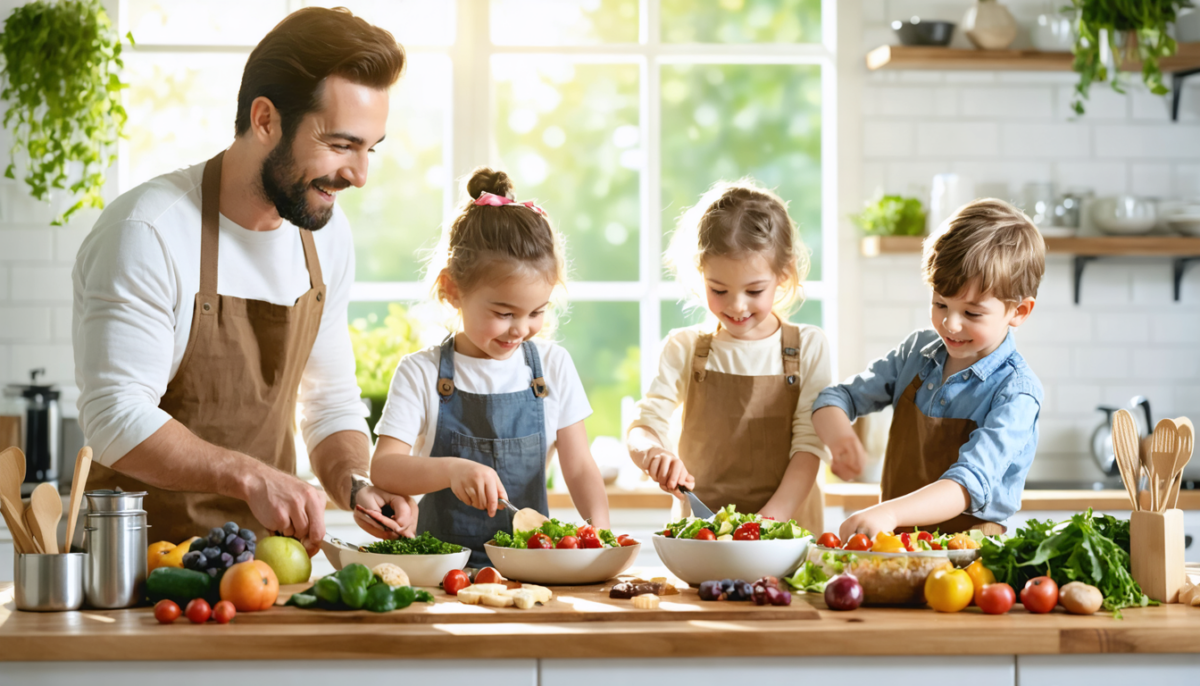 découvrez des recettes simples et gourmandes pour cuisiner en famille et partager des moments délicieux avec vos enfants.