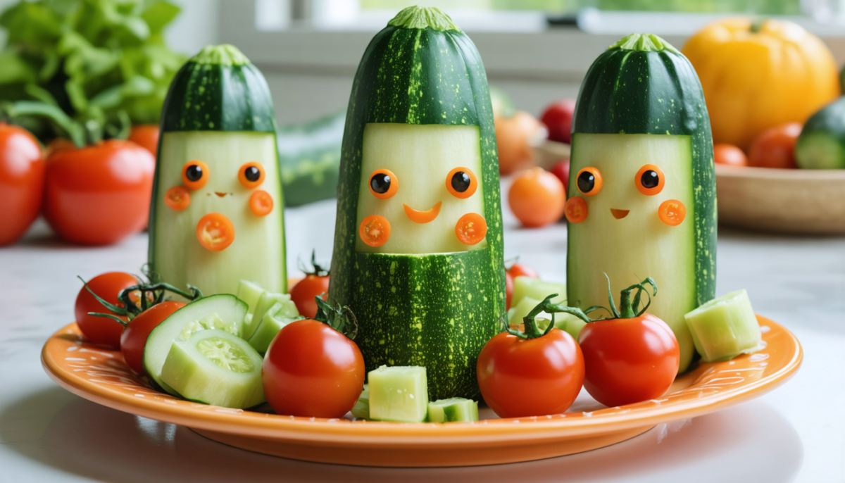 découvrez des astuces créatives pour préparer des courgettes rigolotes et séduire les enfants difficiles, alliant plaisir et santé dans chaque recette.