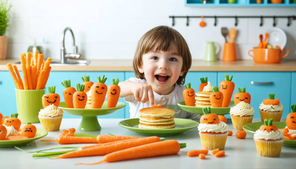 découvrez des recettes créatives et amusantes pour faire aimer les carottes aux enfants, alliant plaisir et gourmandise pour des repas sains et colorés.