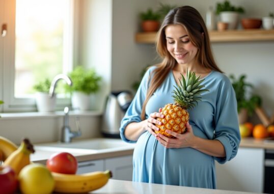 Ananas et grossesse : découvrez les bienfaits et précautions à connaître