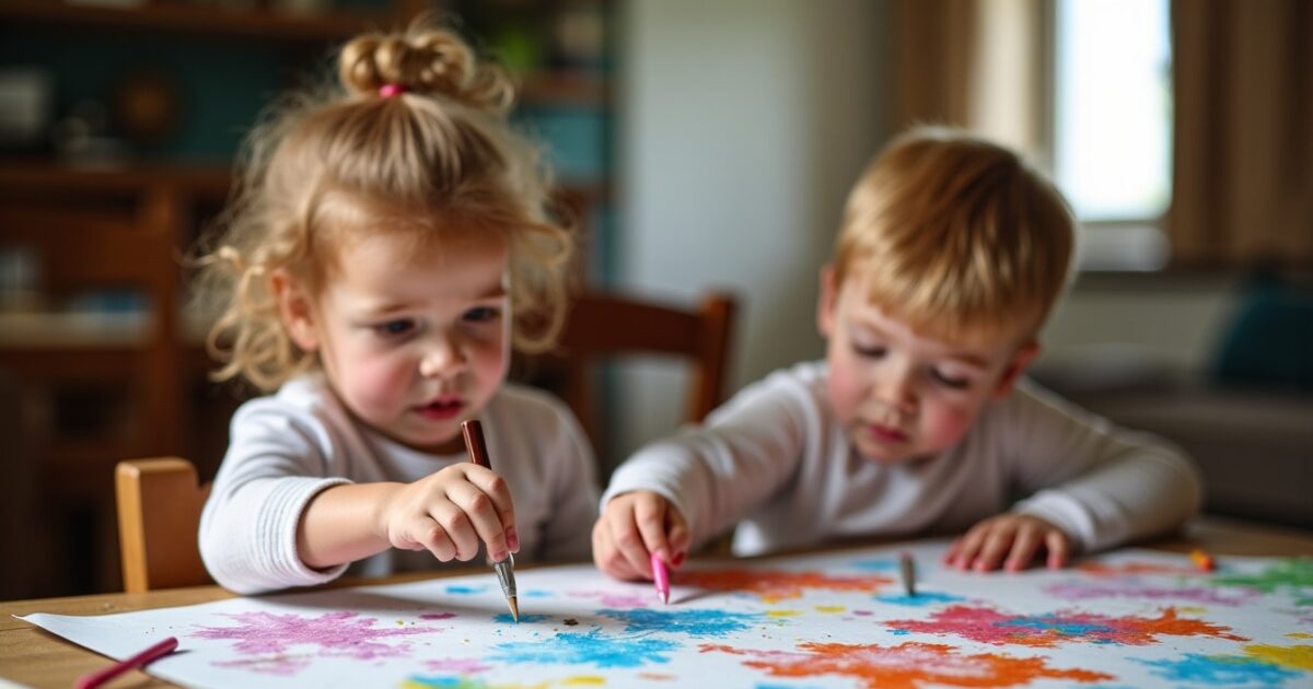 Peinture par numéros : une activité créative et conviviale à vivre en famille