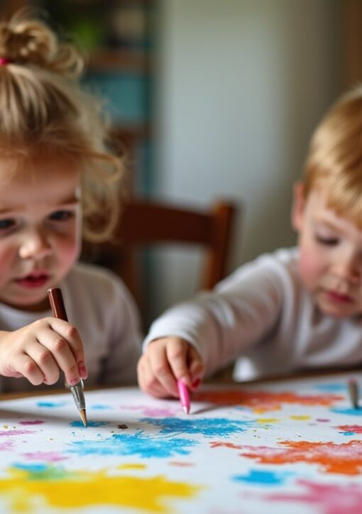 Peinture par numéros : une activité créative et conviviale à vivre en famille