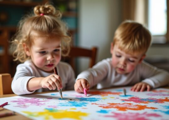Peinture par numéros : une activité créative et conviviale à vivre en famille