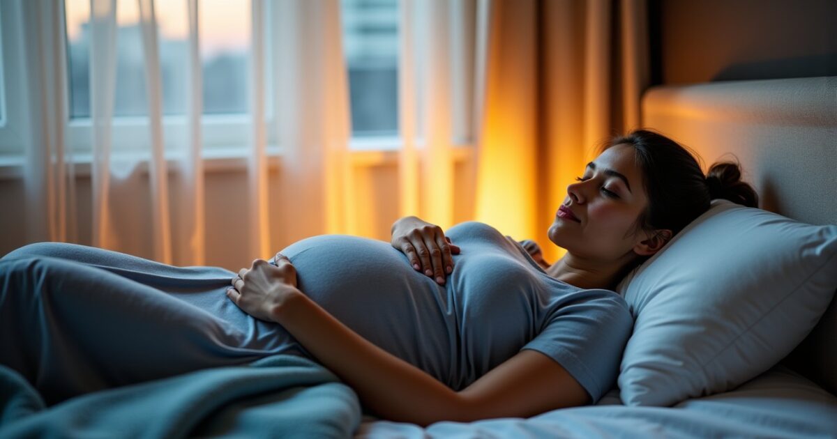 Grossesse et sommeil : les dangers de la position sur le ventre et astuces pour un repos optimal
