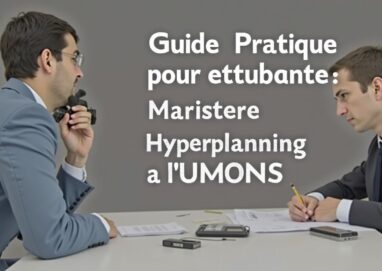 Guide pratique pour étudiants : maîtriser Hyperplanning à l'UMONS